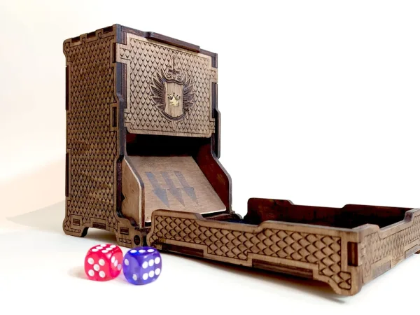 Folding dice tower 00059