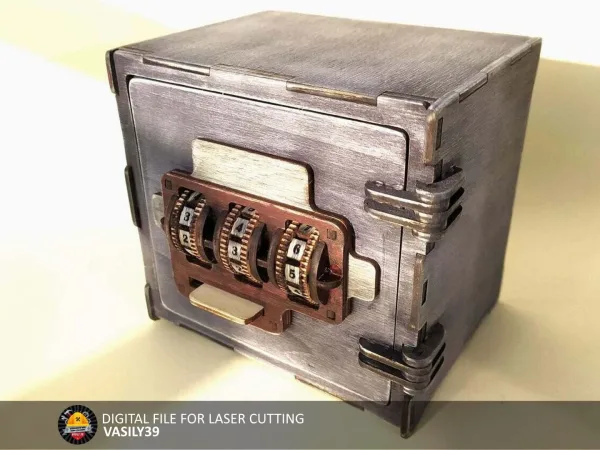Safe with combination lock 00072
