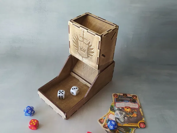 Folding dice tower 00051