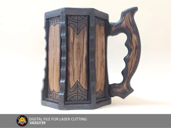 Wooden mug 00186