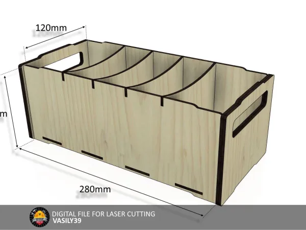 Stackable box organizer L0009