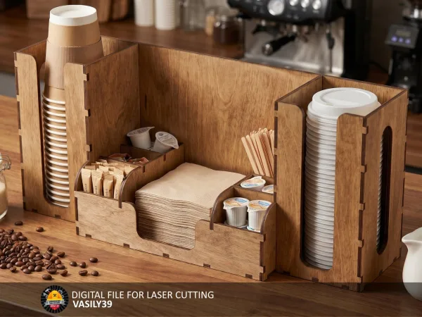 Coffee station organizer 00286